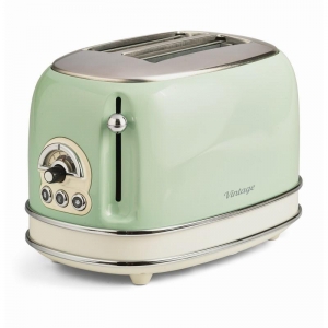 ARIETE 0155/14 VINTAGE 2 DİLİM EKMEK KIZARTMA MAKİNESİ - YEŞİL