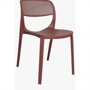SORTİ BARBİE SANDALYE C MODEL MARSALA-KIRMIZI