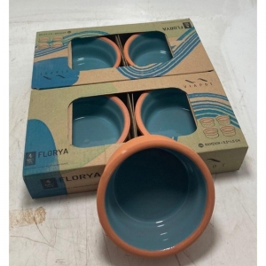 VIAPOT FLORYA KASE 150 ML 4'LU KUTU TURKUAZ KL:10 