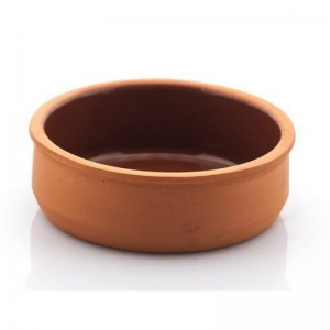VIAPOT NİLÜFER KASE 500 ML - İÇİ SIRLI KAHVERENGİ 14,5X4 CM KL:24