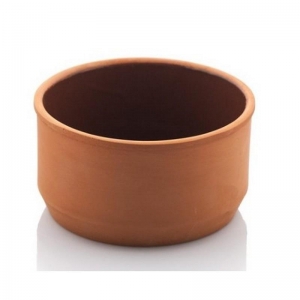 VIAPOT İNEGÖL KASE 1000 ML - İÇİ SIRLI KAHVERENGİ 16X7,5 CM KL:18