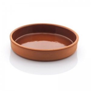 VIAPOT KESTEL KASE (BÜYÜK) 1000 ML - İÇİ SIRLI KAHVERENGİ SIRLI 23X4,5 CM KL:10