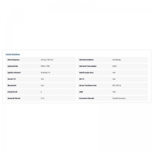 ONVO 24OVF6001H 24'' (60 EKRAN) TV