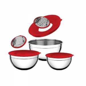 HASCEVHER 6 PRÇ SAKLAMA VE KARIŞTIRMA SETİ RENDELİ (16/20/24) 