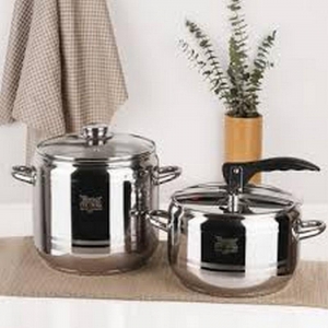 HOME PERFECT 3,5LT+5LT DÜDÜKLÜ SETİ SEPETLİ-SİYAH 