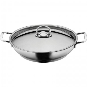 HOME PERFECT 28X6,7 CM KAVURMA TENCERESİ ÇELİK KAPAKLI