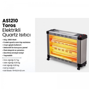 AKEL AS1210 TOROS MAKSİ QUARTZ SOBA