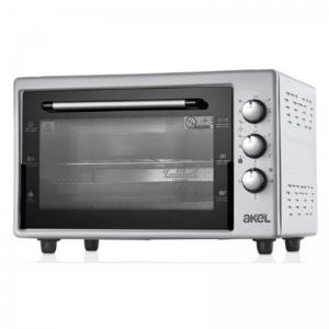 AKEL AF440L LAMBALI TERMOSTATLI SAATLİ 40LT MİDİ FIRIN KL:1