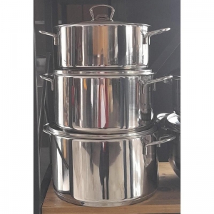 BARON 6 PARÇA GELİNCİK KULP GASTRO ELİT TENCERE SET (20-22-24) KL:2