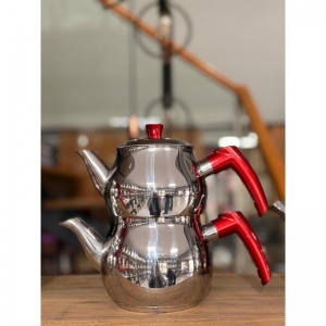 BARON MİNİ KÜRE ÇAYDANLIK TAKIMI ELMA ŞEKERİ BAKALİT KULP KL:8