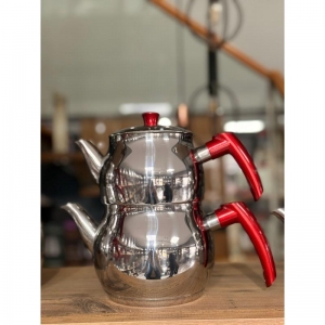 BARON ORTA KÜRE ÇAYDANLIK TAKIMI ELMA ŞEKERİ BAKALİT KULP KL:8