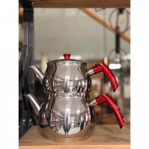 BARON AİLE KÜRE ÇAYDANLIK TAKIMI ELMA ŞEKERİ BAKALİT KULP KL:8