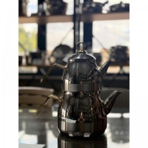 BARON AİLE DAMLA ÇAYDANLIK TEL KULP GOLD KL:8