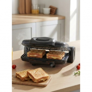 LORENZO - CRİSPO TOST MAKİNESİ 6 DİLİM - SİYAH KL:4