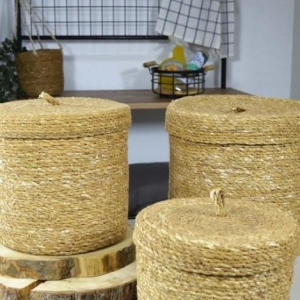 SEPETÇİ BABA 057 3 LÜ ÖRGÜ KİRLİ SEPETİ 