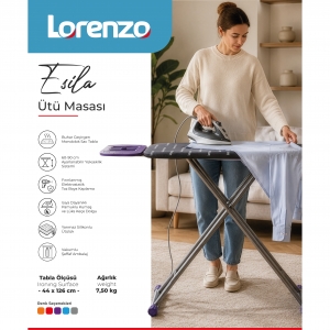 LORENZO ESİLA ÜTÜ MASASI KL:2