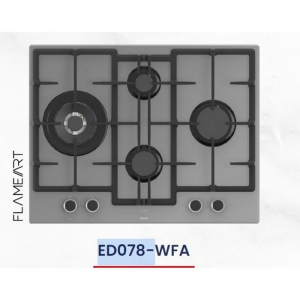 FERRE ED078/WFA KADEMELİ 65 CM WOK GRİ ANKASTRE OCAK