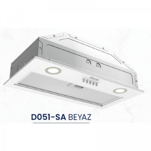 FERRE D051-SİLENT ART 52 CM BEYAZ ASPİRATÖR