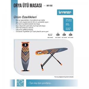 LORENZO ORYA ÜTÜ MASASI KL:2
