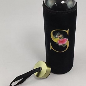 HARFLİ 600 ML CAM MATARA