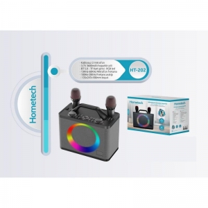 HOMETECH MİKROFONLU KARAOKE HOPARLÖR KL:6