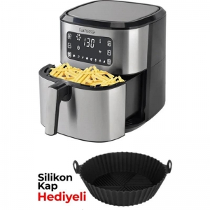 ***İPTAL LORENZO - AİR FORCE 6,5 LT INOX AİRFRY FRİTÖZ KL:1 