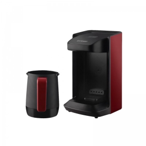 ***İPTAL LORENZO - KEHVE OTO. TÜRK KAHVE MAKİNESİ SİYAH KIRMIZI KL:4 