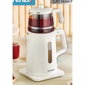 LORENZO - QUICKTEA PLASTİK ÇAY MAK SİYAH KROM KL:4