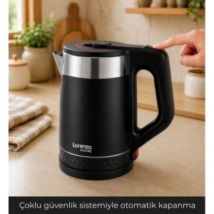 LORENZO - AMORE İNOX SU ISITICISI KAPLAMALI KETTLE KL:6