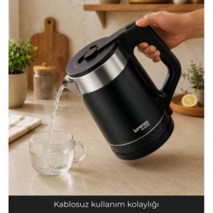 LORENZO - AMORE İNOX SU ISITICISI KAPLAMALI KETTLE KL:6