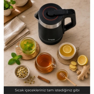 LORENZO - AMORE İNOX SU ISITICISI KAPLAMALI KETTLE KL:6