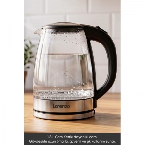 LORENZO - AQUA 1.8 LT CAM SU ISITICI KETTLE KL:6