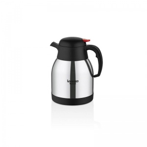 LORENZO BLACK 1,5 LT ÇELİK TERMOS INOX KL:12