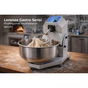 LORENZO - GASTRO HAMUR YOĞURMA MAKİNESİ 10 KG UN  - 15 KG KAP. 