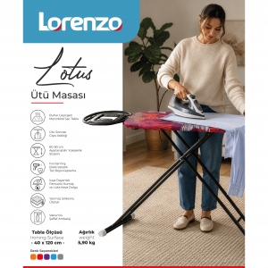 LORENZO LOTUS ÜTÜ MASASI KL:3