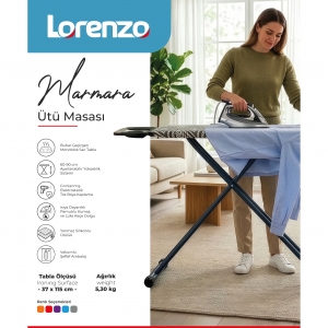 LORENZO MARMARA ÜTÜ MASASI KL:4