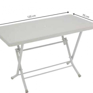 ***İPTAL 70*120 METAL AYAKLI MASA EKO DÜZ