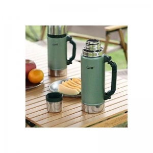 İSSİ GİNT VG-125 1.25 LT ÇELİK TERMOS YEŞİL KL:12