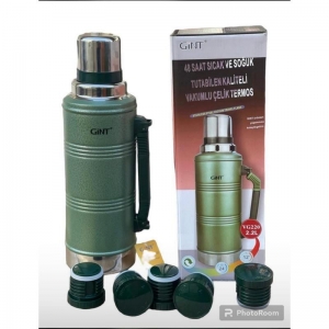 İSSİ GİNT VG-220 2.2 LT ÇELİK TERMOS YEŞİL KL:12