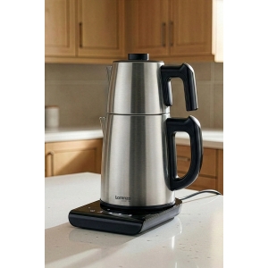 LORENZO - SMART TEA 5 in 1 KONUŞAN ÇAY MAKİNESİ İNOX KL:4