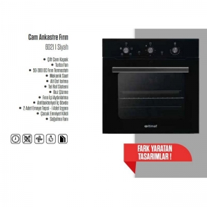 İTİMAT 6021 PLUS SİYAH PİLİÇ ÇEVİRMELİ ANKSTRE FIRIN