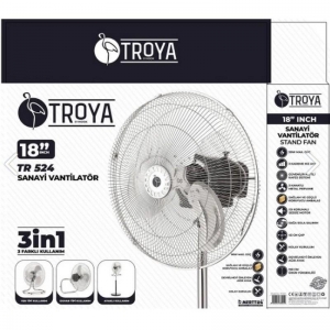 TROYA BYHOOK TR-524 18 İNÇ SANAYİ VANTİLATÖR KL:2