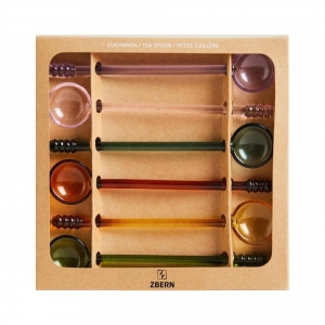 ZBERN 6'LI RENKLİ KAŞIK SETİ KL: 48