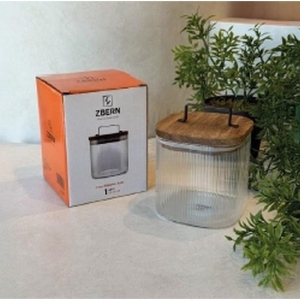 ZBERN 10X10 CM KARE AKASYA  KPK CAM SAKLAMA KABI KL:24 