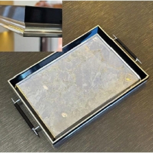 CHS-5030-04 MERMER DESENLİ LÜKS TEPSİ 43X30X4 KL:10