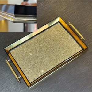 CHS-5000-02 SİMLİ LÜKS TEPSİ 43X30X4 KL:10