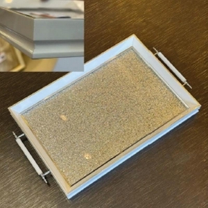 CHS-5000-03 SİMLİ LÜKS TEPSİ 43X30X4 KL:10