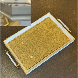 CHS-5000-04 SİMLİ LÜKS TEPSİ 43X30X4 KL:10